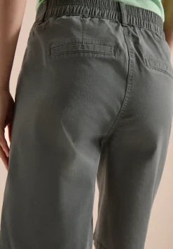 Mid Waist straight legs short in casual pasvorm