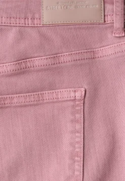 Mid Waist taps toelopende jeans in een Loose Fit