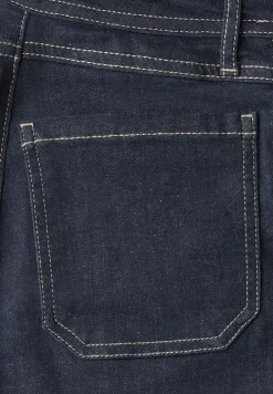 Midi denim rok