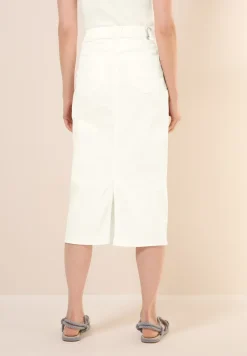 Midi denim rok