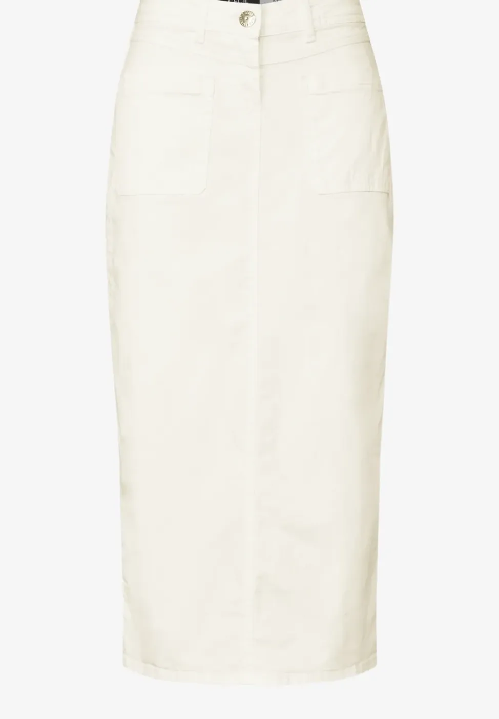 Midi denim rok