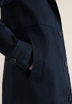Midi trenchcoat