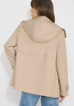 Midi trenchcoat