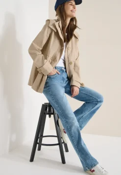 Midi trenchcoat
