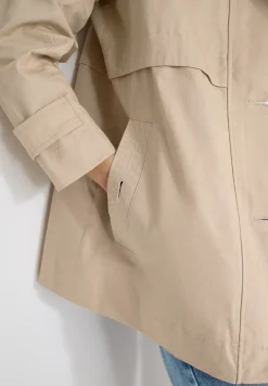 Midi trenchcoat
