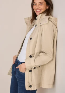 Midi trenchcoat