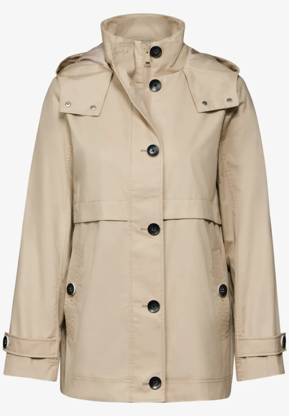 Midi trenchcoat