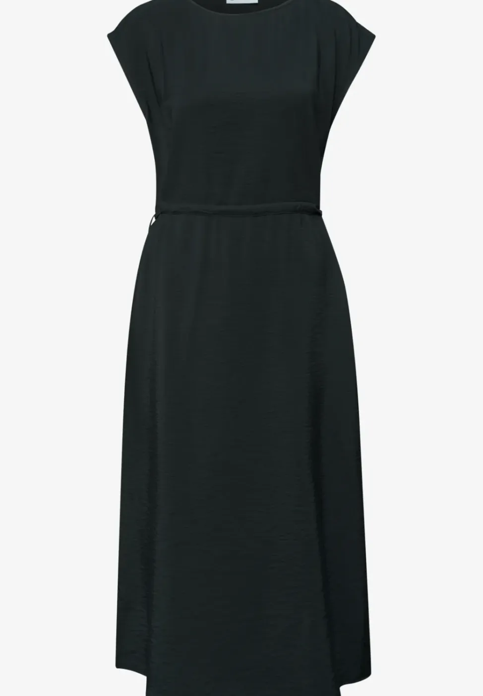 Midi-jurk met boothals