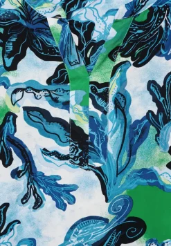 Midi-jurk met print