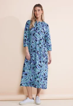 Midi-jurk met print
