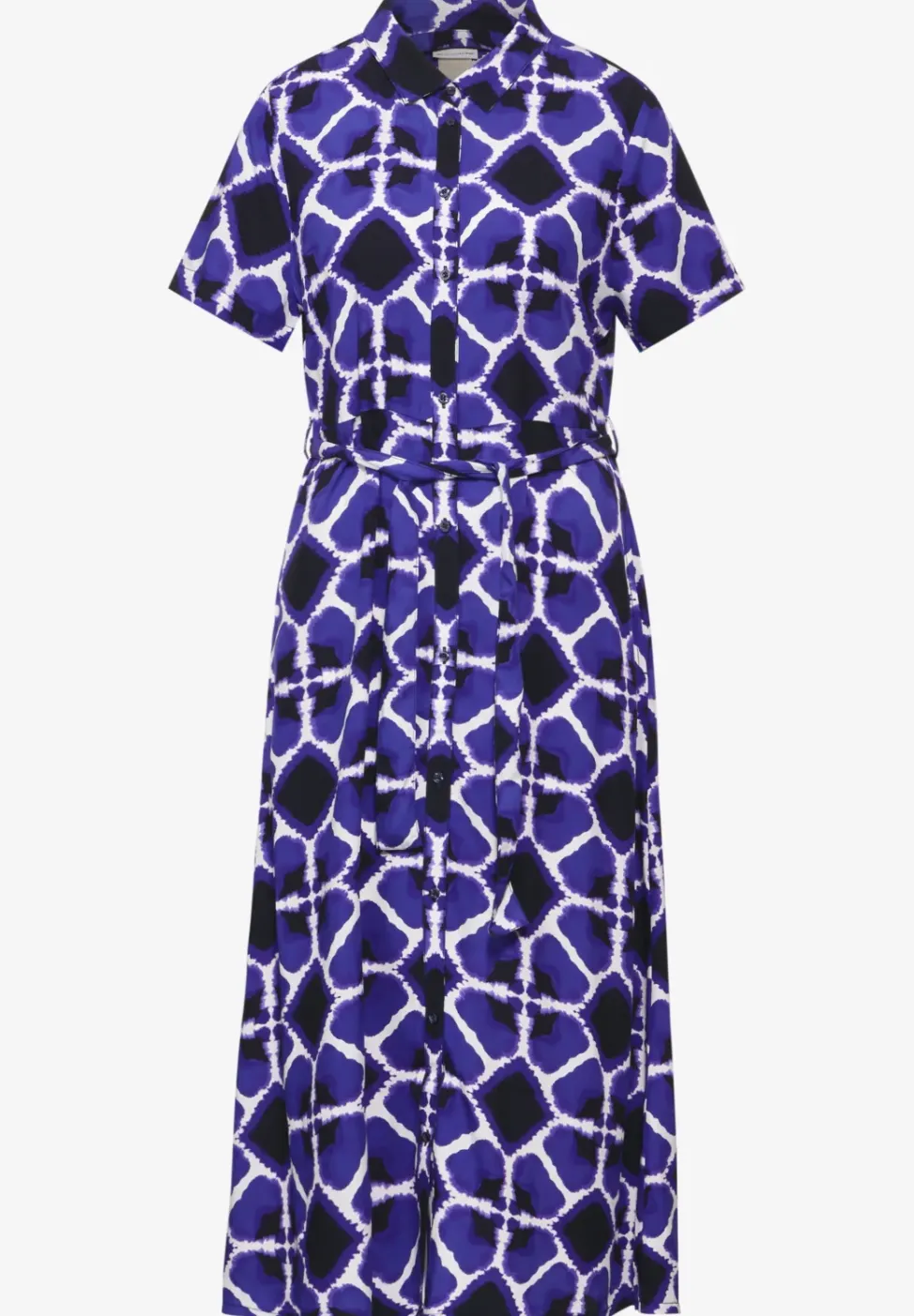 Midi-jurk met print