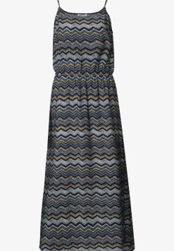 Midi-jurk met zigzagpatroon