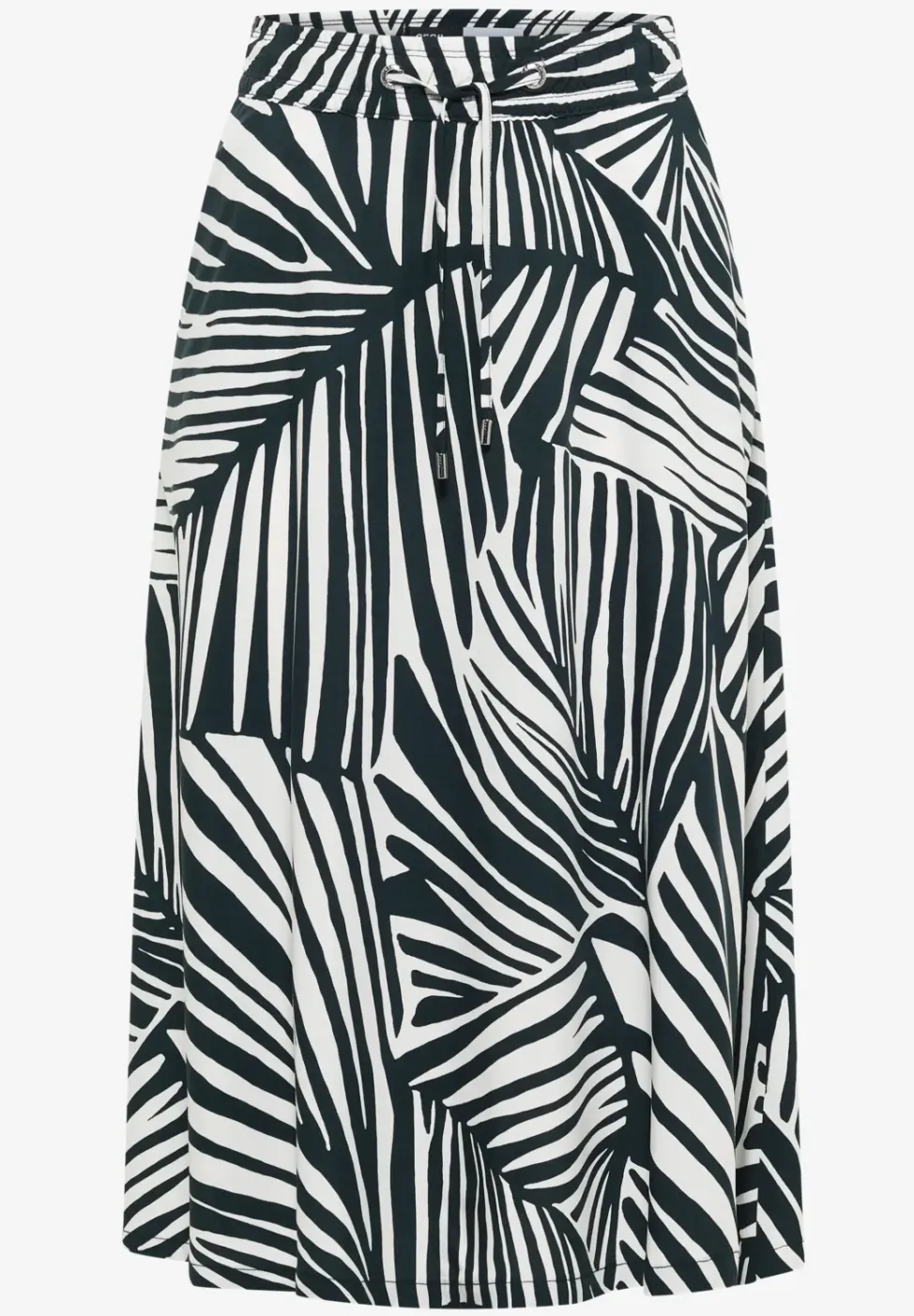 Midirok met grafisch patroon