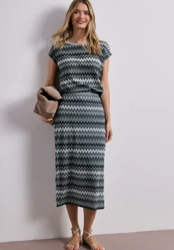 Midirok met zigzagpatroon