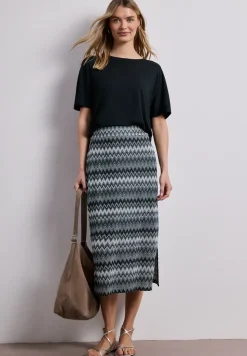 Midirok met zigzagpatroon