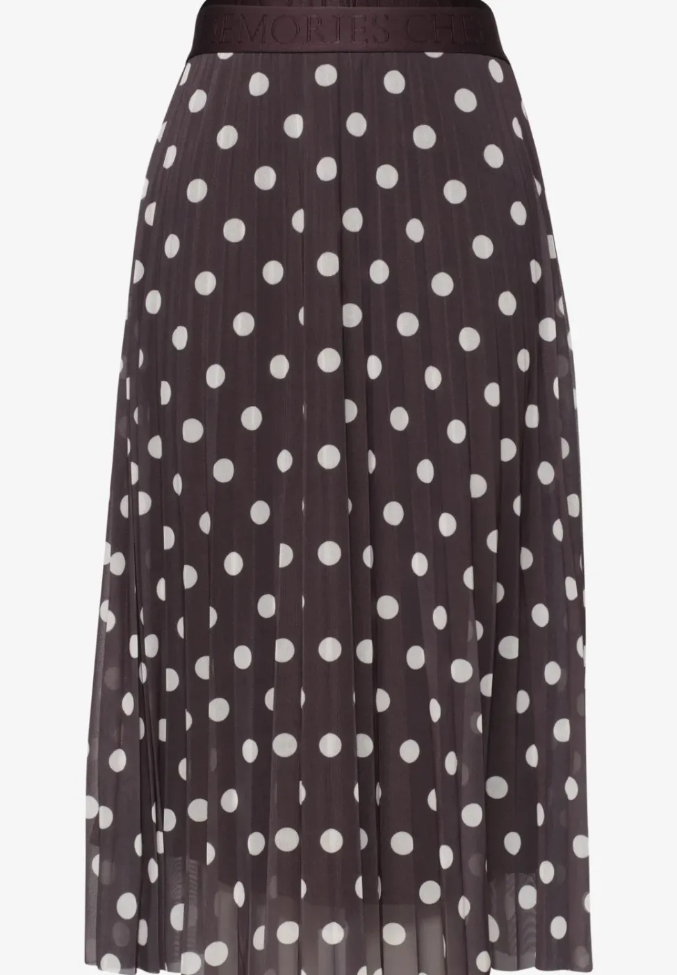 Midirok van mesh met print