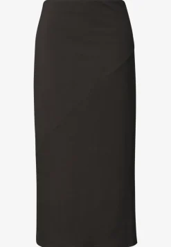 Midirok van tricot in effen kleur