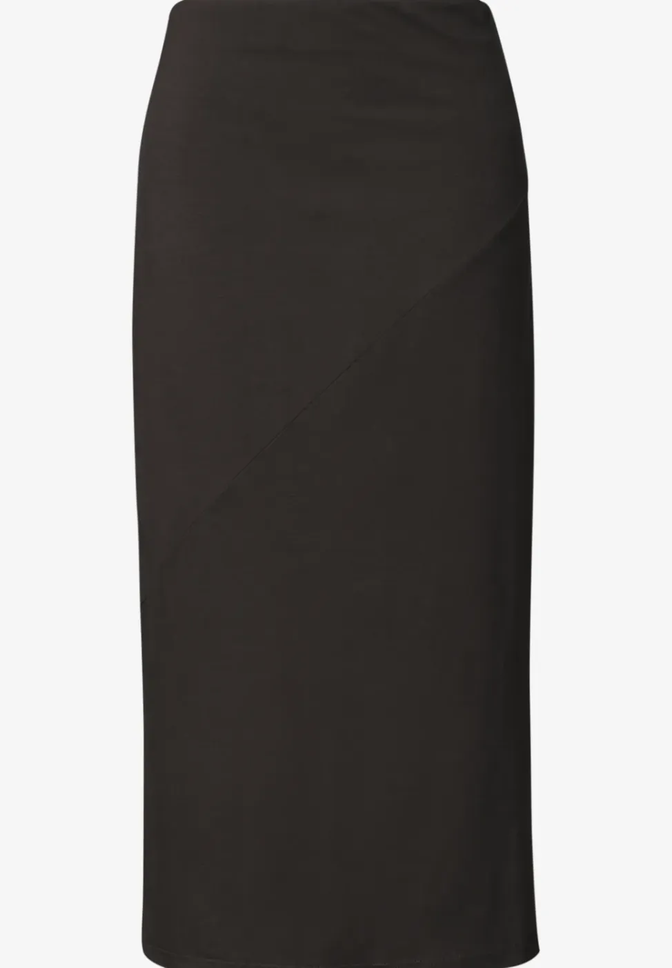Midirok van tricot in effen kleur