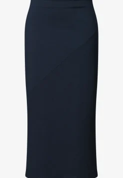 Midirok van tricot in effen kleur