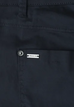 Mid Waist bermuda in satijnen look