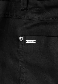 Mid Waist bermuda in satijnen look