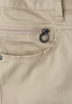 Mid Waist Bermuda in satijnlook