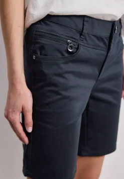 Mid Waist Bermuda in satijnlook