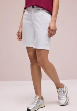 Mid Waist Bermuda in satijnlook