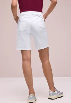 Mid Waist Bermuda in satijnlook