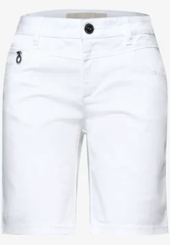 Mid Waist Bermuda in satijnlook