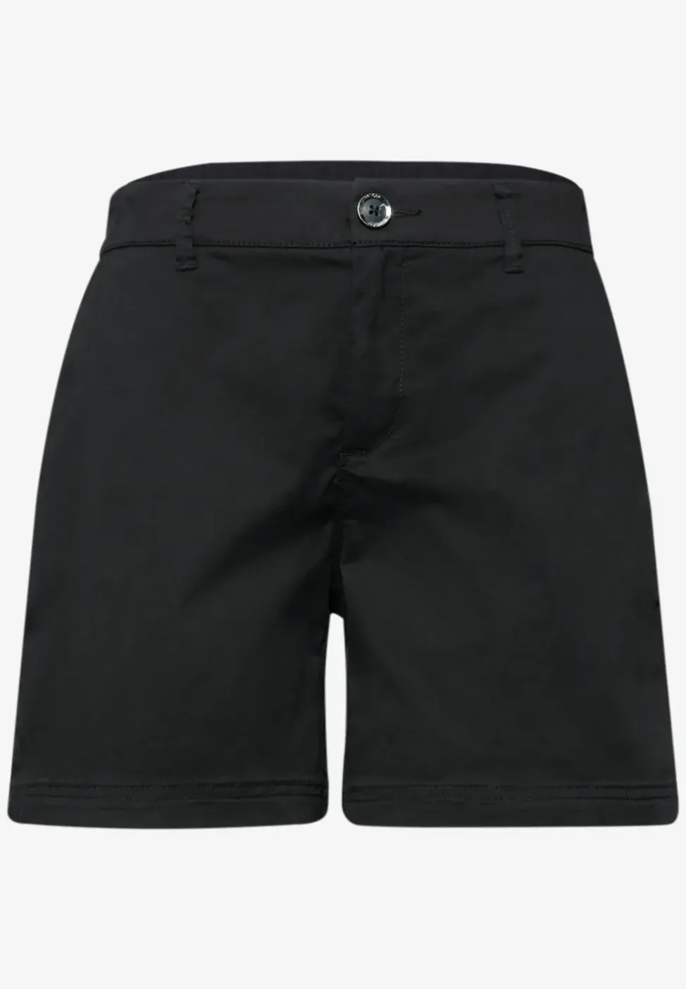 Mid Waist chino shorts in een casual pasvorm