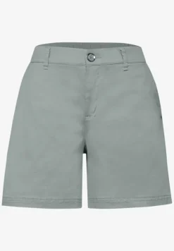 Mid Waist chino shorts in een casual pasvorm