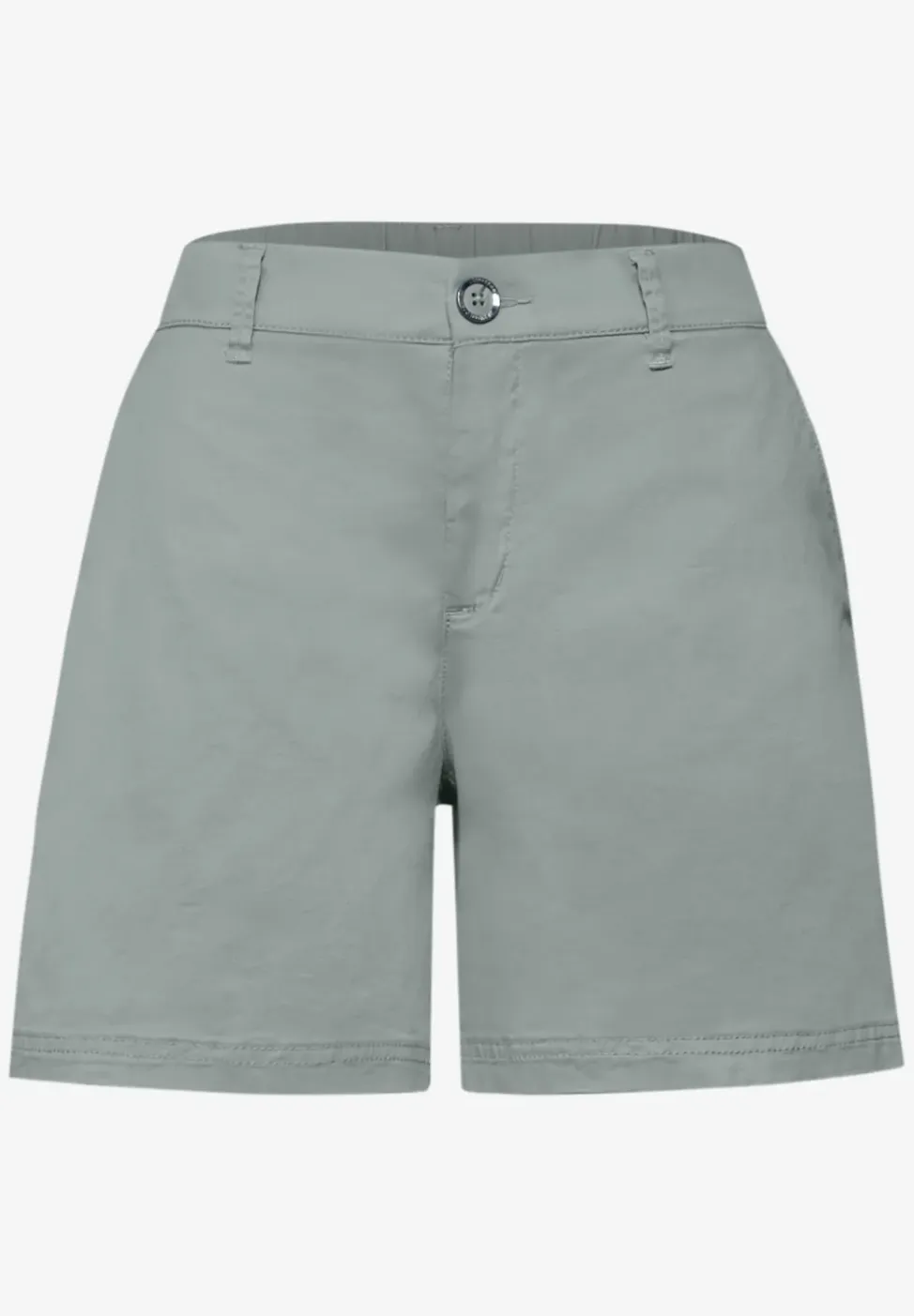 Mid Waist chino shorts in een casual pasvorm