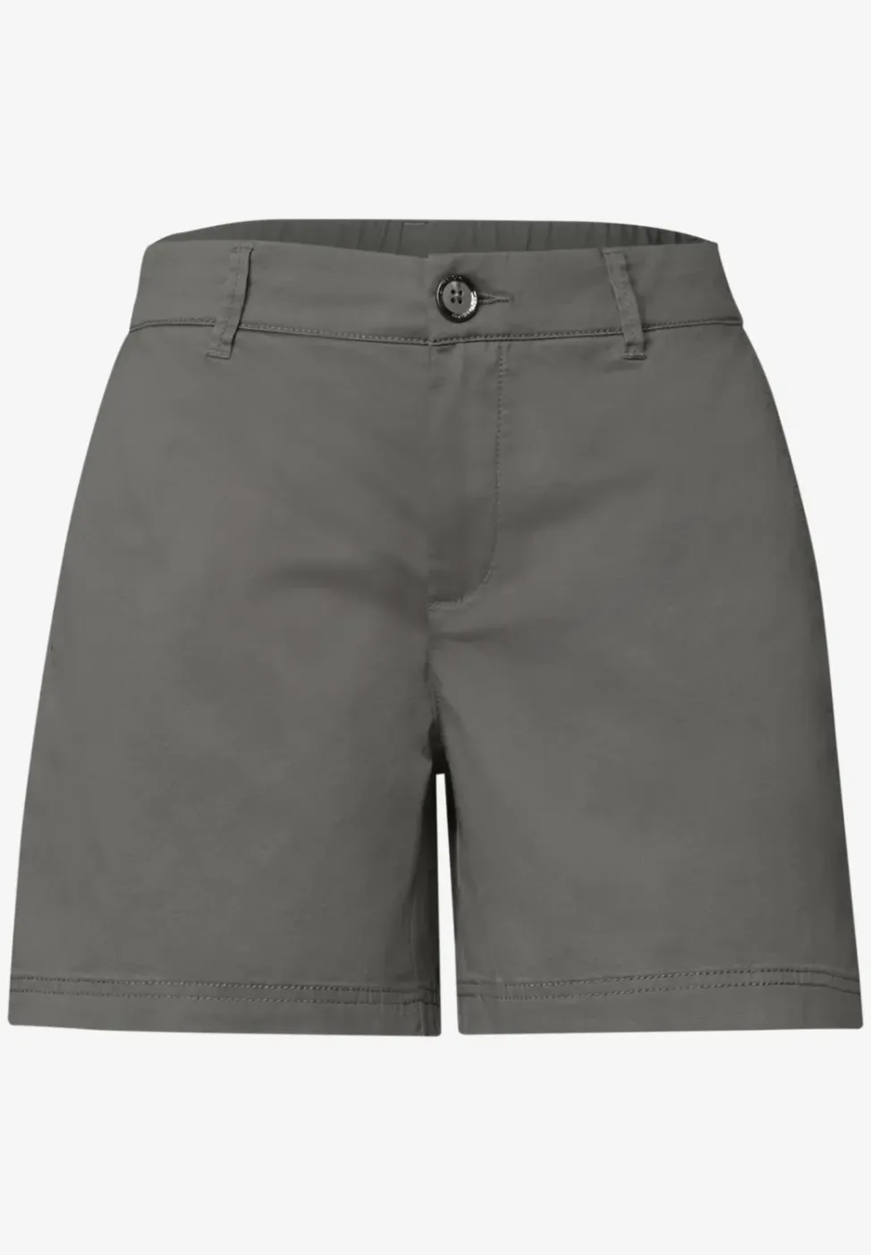Mid Waist chino shorts in een casual pasvorm