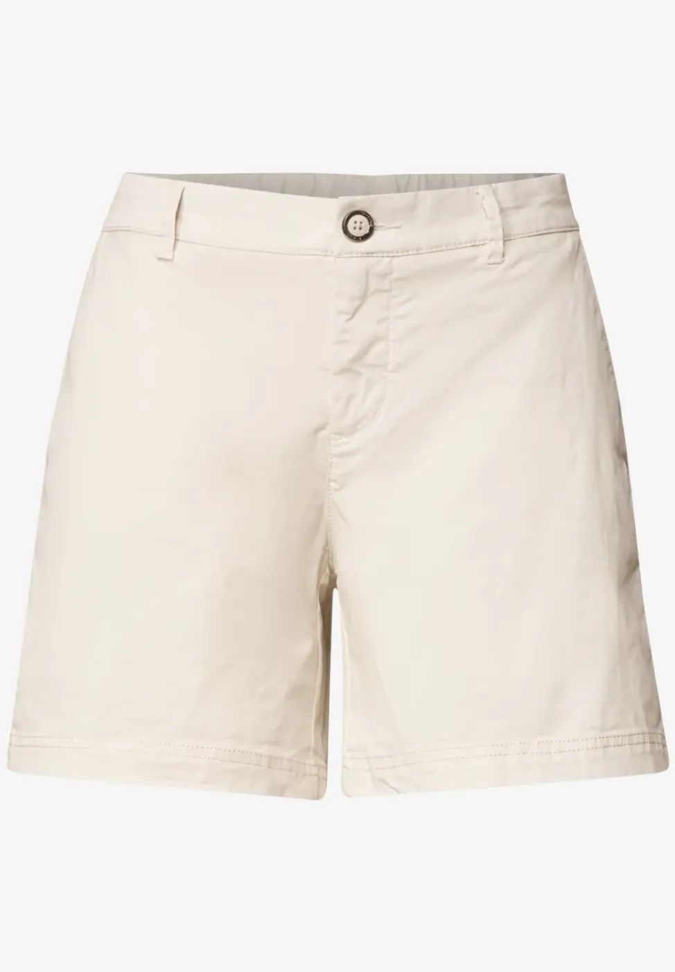 Mid Waist chino shorts in een casual pasvorm