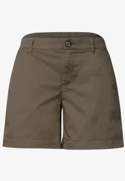 Mid Waist chino shorts in een casual pasvorm