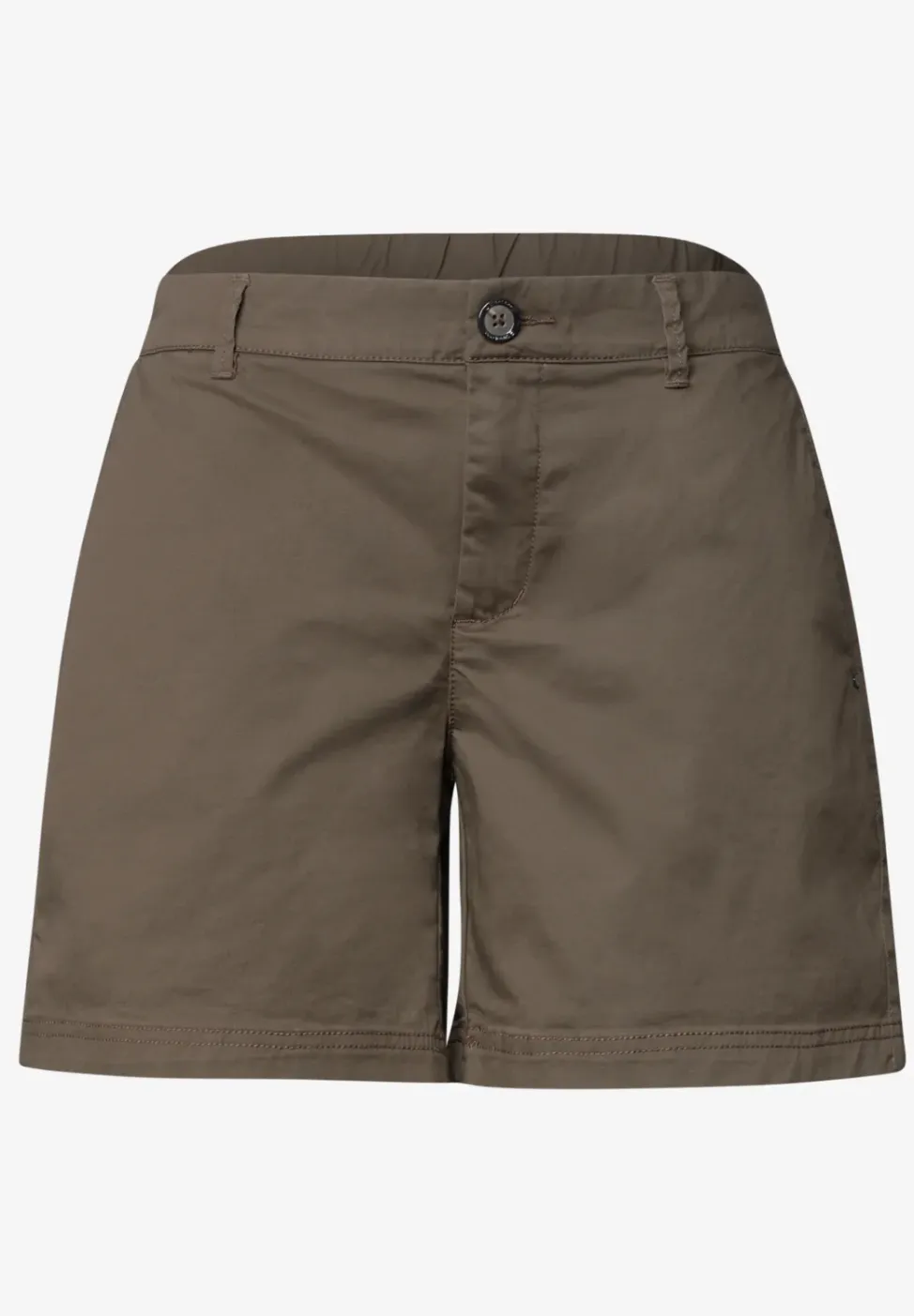 Mid Waist chino shorts in een casual pasvorm