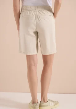 Mid Waist shorts met wijde pijpen in Loose Fit