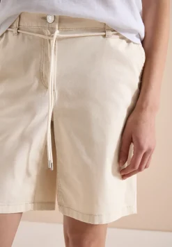 Mid Waist shorts met wijde pijpen in Loose Fit