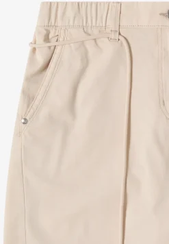 Mid Waist shorts met wijde pijpen in Loose Fit