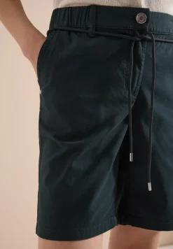 Mid Waist shorts met wijde pijpen in Loose Fit