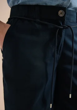 Mid Waist shorts met wijde pijpen in Loose Fit