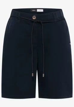 Mid Waist shorts met wijde pijpen in Loose Fit