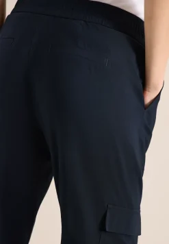 Mid Waist Slim Legs broek in cargo-look