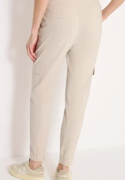 Mid Waist Slim Legs broek in cargo-look
