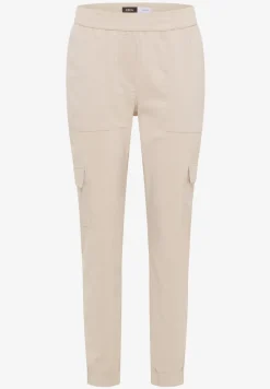 Mid Waist Slim Legs broek in cargo-look