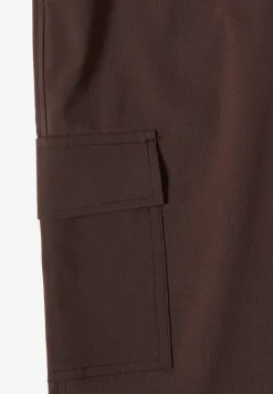Mid Waist Slim Legs broek in cargo-look