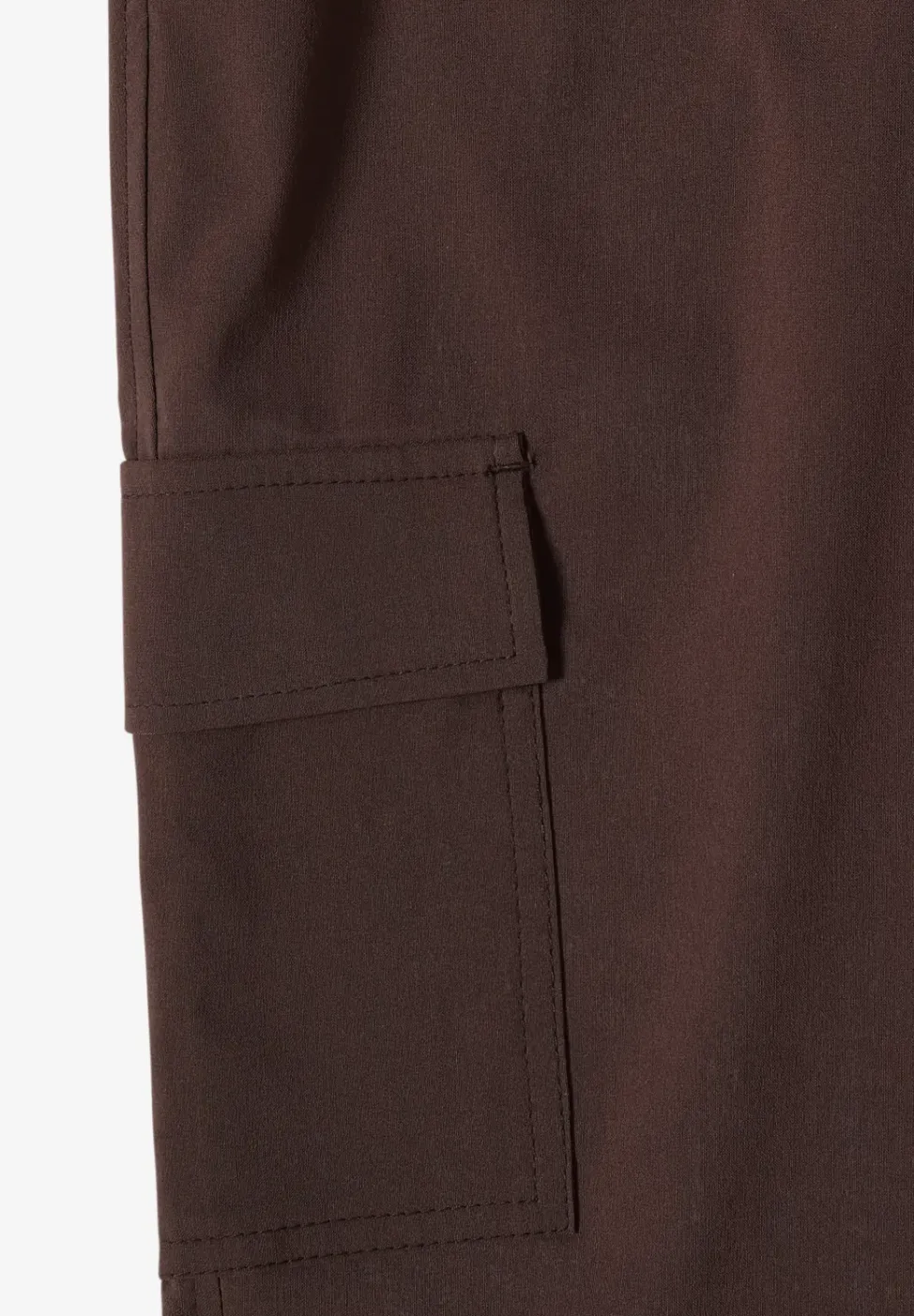 Mid Waist Slim Legs broek in cargo-look