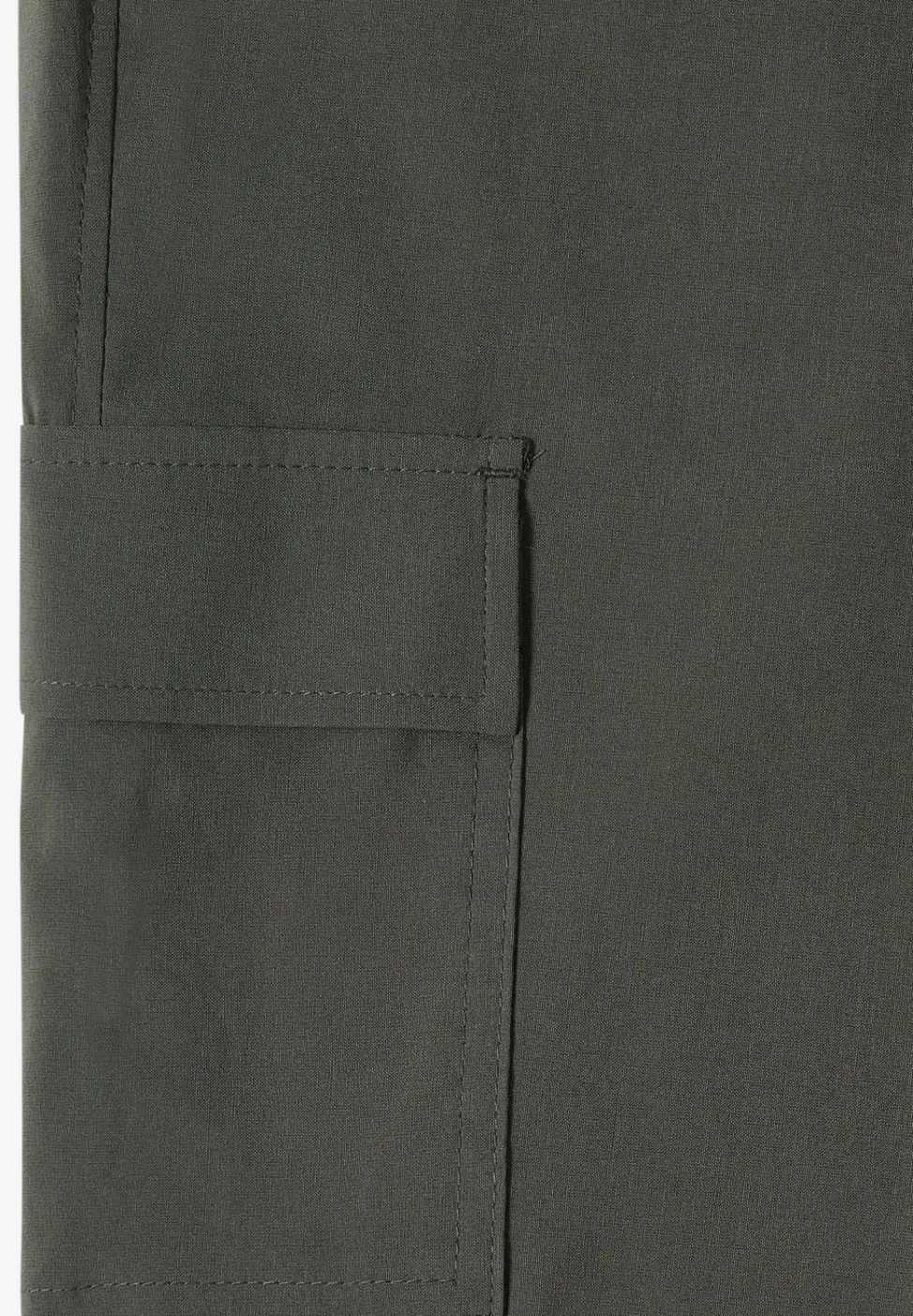Mid Waist Slim Legs broek in cargo-look