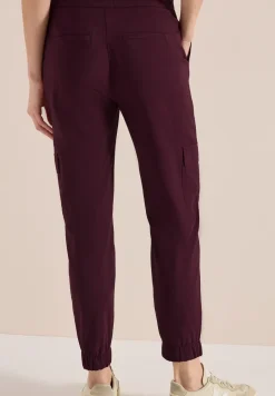 Mid Waist Slim Legs broek in cargo-look